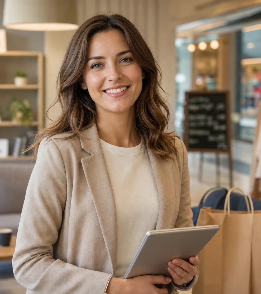 Ella Brooks, the Shopping and Going-Out Conversation Coach