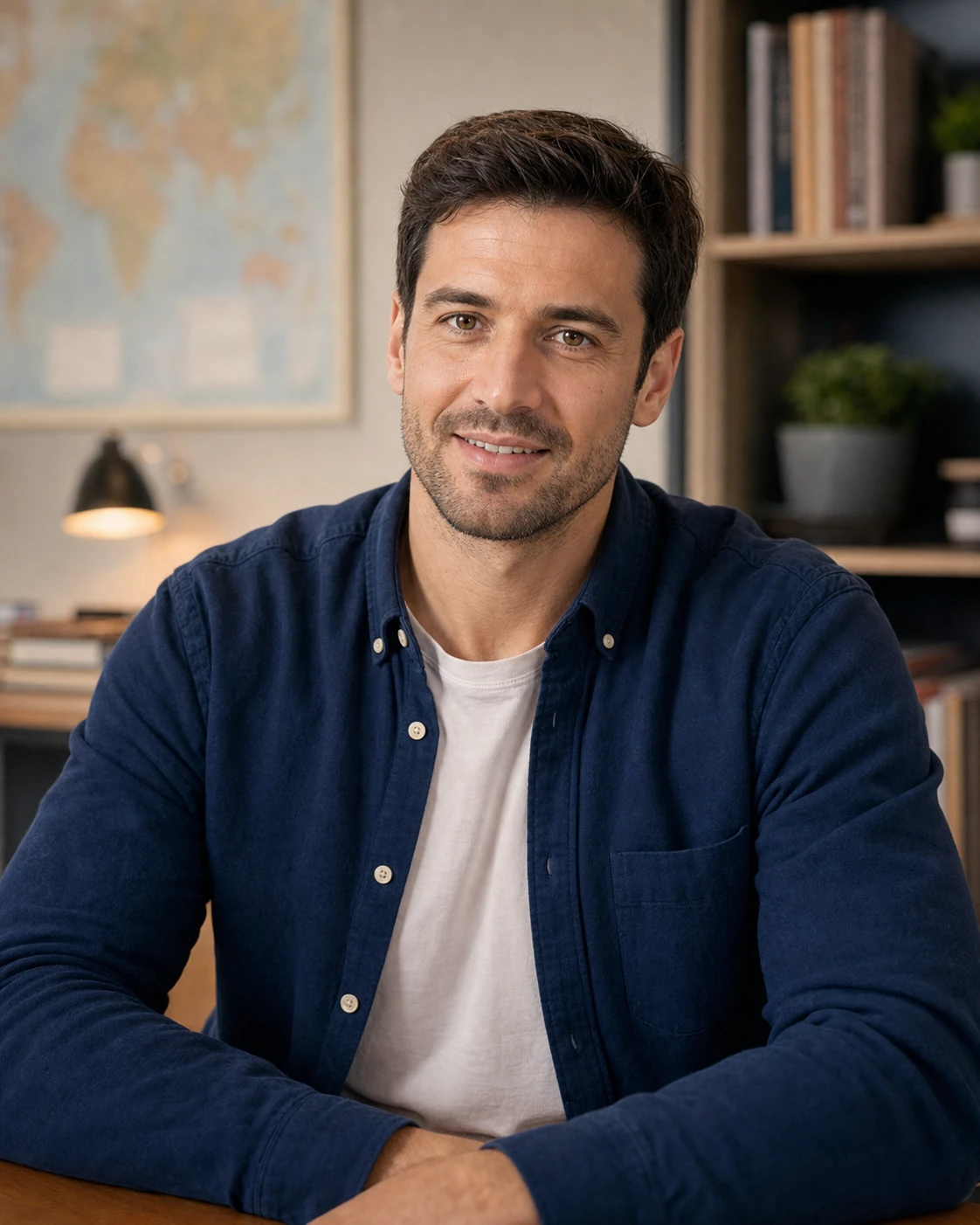 Daniel Carter, the professional American English interviewer