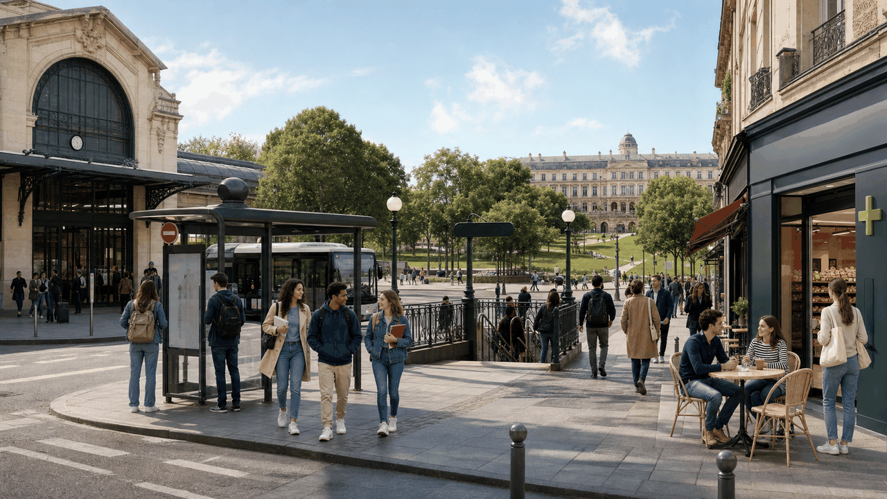 Lieux de la ville pour se repérer