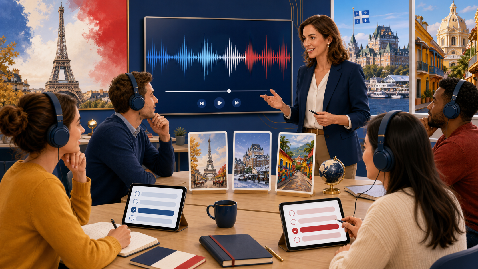 Illustration de la bibliothèque audio