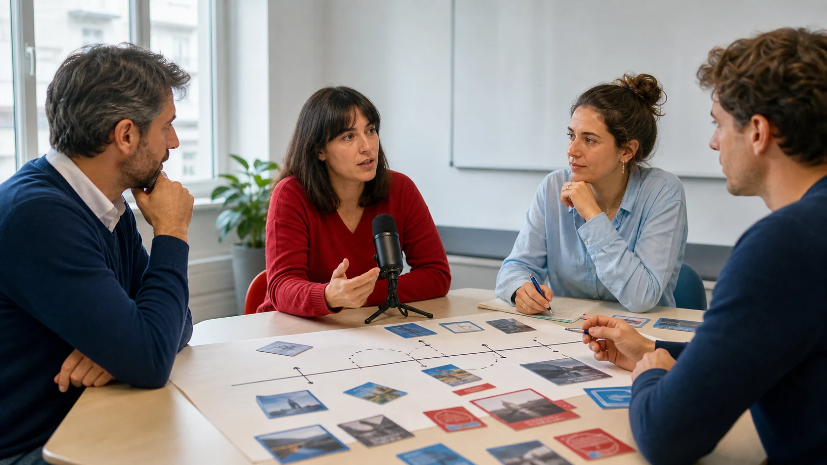 Apprenants adultes construisant des hypothèses passées en conversation